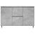 Servantă, gri beton, 104x35x70 cm, lemn prelucrat GartenMobel Dekor