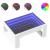 Măsuță de cafea cu LED infinity, alb, 70x53x30 cm GartenMobel Dekor