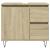 Dulap de baie, stejar sonoma, 65x33x60 cm, lemn prelucrat GartenMobel Dekor