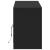 Dulap TV cu LED, negru, 139,5x34x50 cm, lemn prelucrat GartenMobel Dekor