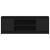 Dulap TV cu LED, negru, 139,5x34x50 cm, lemn prelucrat GartenMobel Dekor