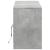 Dulap TV cu LED, gri beton, 139,5x34x50 cm, lemn prelucrat GartenMobel Dekor
