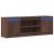 Dulap TV cu LED, stejar maro, 139,5x34x50 cm, lemn prelucrat GartenMobel Dekor