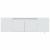 Dulap TV de perete cu lumini LED, alb, 135x31x39,5 cm GartenMobel Dekor