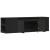 Dulap TV de perete cu lumini LED, negru, 135x31x39,5 cm GartenMobel Dekor