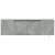 Dulap TV de perete cu lumini LED, gri beton, 135x31x39,5 cm GartenMobel Dekor