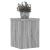 Suporturi de plante 2 buc. gri sonoma 15x15x20cm lemn prelucrat GartenMobel Dekor