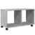 Dulap cu roți, gri beton, 72x33x42,5 cm, lemn prelucrat GartenMobel Dekor