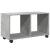 Dulap cu roți, gri beton, 72x33x42,5 cm, lemn prelucrat GartenMobel Dekor