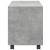 Dulap cu roți, gri beton, 72x33x42,5 cm, lemn prelucrat GartenMobel Dekor