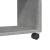 Dulap cu roți, gri beton, 72x33x42,5 cm, lemn prelucrat GartenMobel Dekor