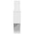 Raft de perete, alb, 100x15x70 cm, lemn prelucrat GartenMobel Dekor