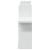 Rafturi de perete, 2 buc., alb, 38x12x38 cm, lemn prelucrat GartenMobel Dekor