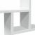 Rafturi de perete, 2 buc., alb, 38x12x38 cm, lemn prelucrat GartenMobel Dekor