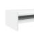 Suport monitor, alb, 100x24x16 cm, lemn prelucrat GartenMobel Dekor