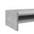 Suport de monitor, gri beton, 100x24x16 cm, lemn prelucrat GartenMobel Dekor