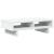 Suport de monitor, alb, 50x27x15 cm, lemn compozit GartenMobel Dekor