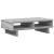 Suport de monitor, gri sonoma, 50x27x15 cm, lemn prelucrat GartenMobel Dekor