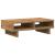 Suport monitor, stejar artizanal, 50x27x15 cm, lemn prelucrat GartenMobel Dekor