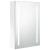 Dulap de baie cu oglindă și LED, alb strălucitor, 50x13x70 cm GartenMobel Dekor