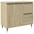 Set mobilier de baie, 3 piese, stejar sonoma, lemn prelucrat GartenMobel Dekor
