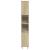 Set mobilier de baie, 3 piese, stejar sonoma, lemn prelucrat GartenMobel Dekor