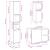 Set mobilier de baie, 3 piese, stejar sonoma, lemn prelucrat GartenMobel Dekor