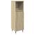 Set mobilier de baie, 3 piese, stejar sonoma, lemn prelucrat GartenMobel Dekor