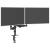 Braț monitor dublu pentru ecran max. 27 inch VESA 75/100mm 20kg GartenMobel Dekor