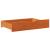 Sertare de pat 2 buc. 80x55x16 cm maro ceruit lemn masiv de pin GartenMobel Dekor