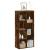 Bibliotecă, stejar fumuriu, 50x25x105 cm, lemn prelucrat GartenMobel Dekor