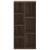 Bibliotecă, stejar maro, 50x25x105 cm, lemn prelucrat GartenMobel Dekor