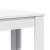 Masă bar, alb, 51x50x103,5 cm, lemn prelucrat GartenMobel Dekor