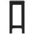 Masă bar, negru, 51x50x103,5 cm, lemn prelucrat GartenMobel Dekor