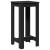 Masă bar, negru, 51x50x103,5 cm, lemn prelucrat GartenMobel Dekor