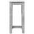 Masă bar, gri beton, 51x50x103,5 cm, lemn prelucrat GartenMobel Dekor