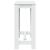 Masă de bar, alb, 102x50x103,5 cm, lemn prelucrat GartenMobel Dekor