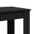 Masă de bar, negru, 102x50x103,5 cm, lemn prelucrat GartenMobel Dekor