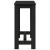 Masă de bar, negru, 102x50x103,5 cm, lemn prelucrat GartenMobel Dekor