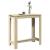 Masă de bar, stejar Sonoma, 102x50x103,5 cm, lemn prelucrat GartenMobel Dekor