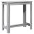 Masă de bar, Sonoma gri, 102x50x103,5 cm, lemn prelucrat GartenMobel Dekor