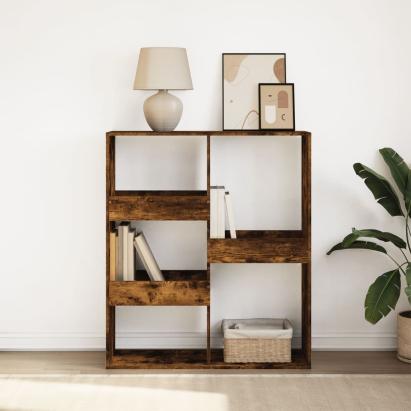 Bibliotecă/Separator de cameră, stejar fumuriu, 100x33x115 cm GartenMobel Dekor