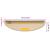 Covorașe scări autoadezive aspect sisal, 15 buc. bej 56x17x3cm GartenMobel Dekor