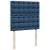 Pat box spring cu saltea, albastru, 90x190 cm, textil GartenMobel Dekor