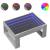 Măsuță de cafea cu LED infinity, gri sonoma, 70x53x30 cm GartenMobel Dekor