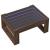 Măsuță de cafea cu LED infinity, stejar maro, 70x53x30 cm GartenMobel Dekor