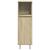 Dulap de baie, stejar sonoma, 30x30x100 cm, lemn prelucrat GartenMobel Dekor