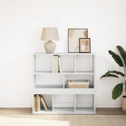 Bibliotecă/Separator cameră, alb, 100x33x94,5 cm GartenMobel Dekor
