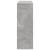 Bibliotecă/Separator cameră, gri beton, 100x33x94,5 cm GartenMobel Dekor