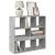 Bibliotecă/Separator cameră, gri beton, 100x33x94,5 cm GartenMobel Dekor